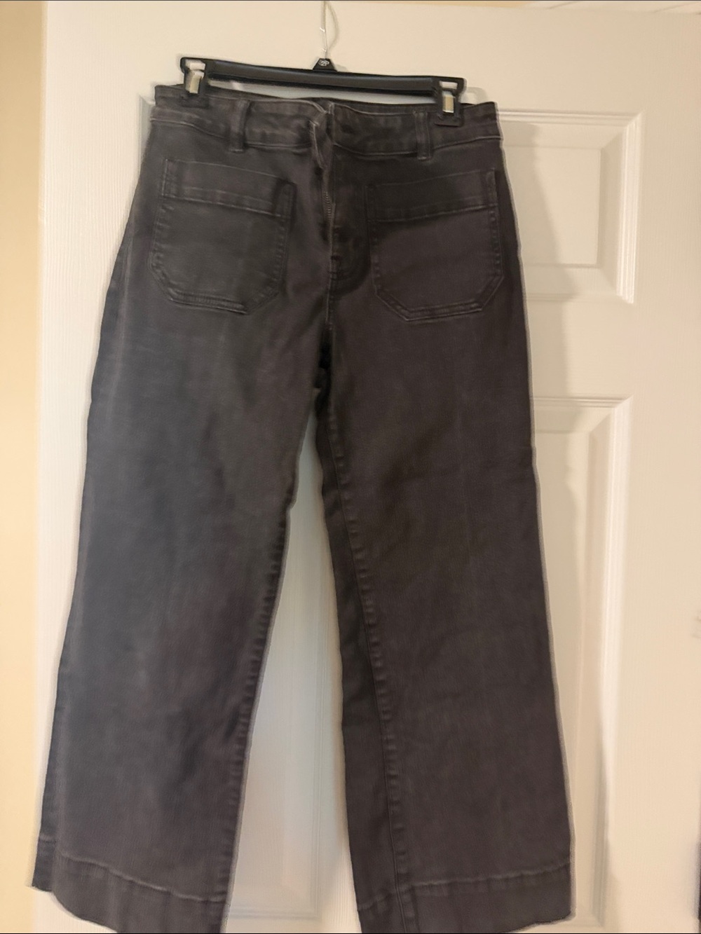 Sanctuary Women's Wide-Leg Jeans in Charcoal Black